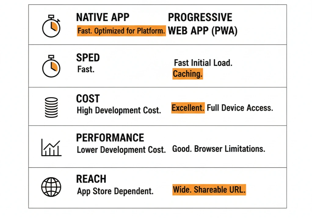 Native vs Progressive Web Apps: Which One Is Right for Your Business in 2025?
