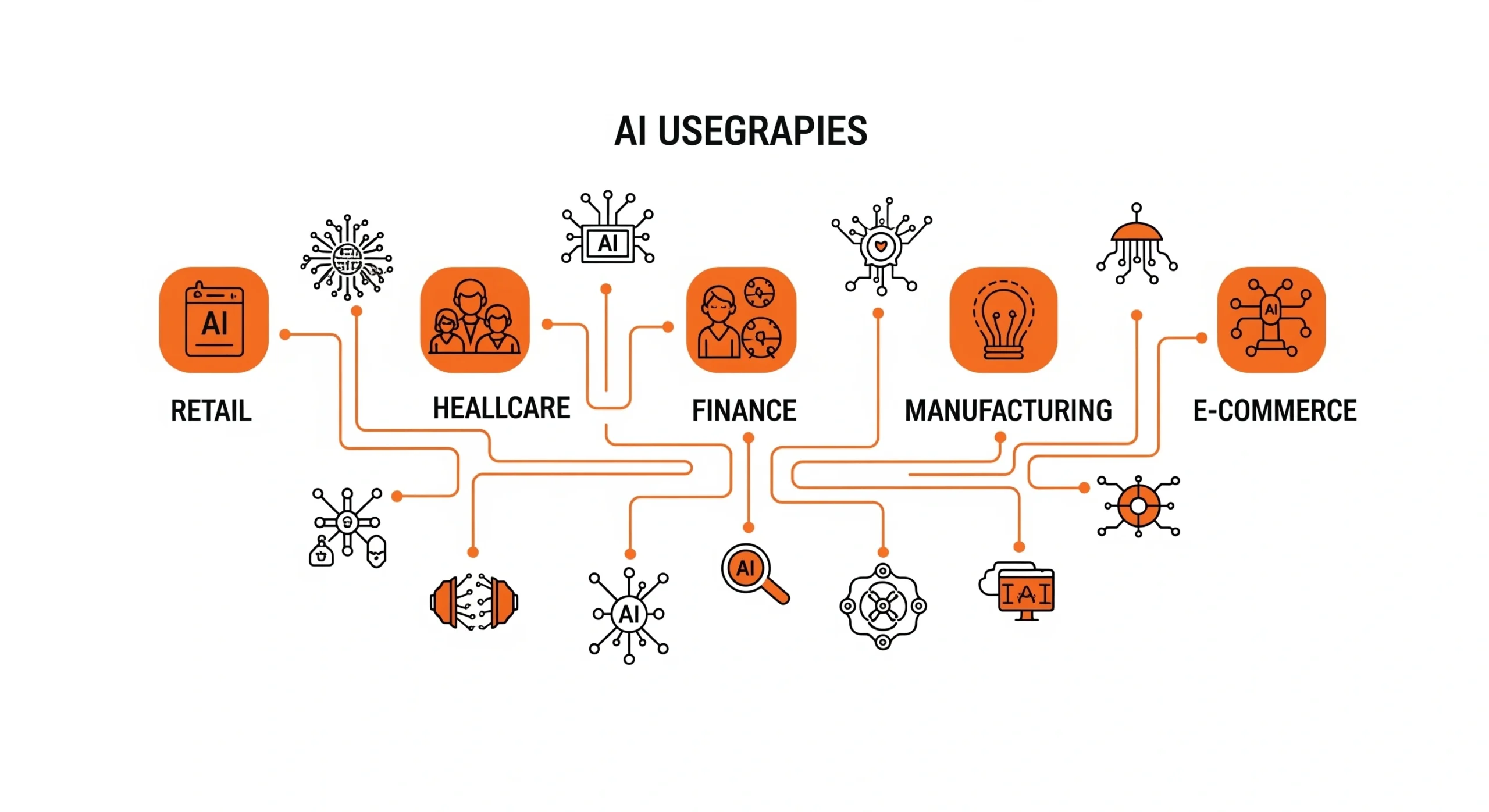 AI Use Cases in Business Industries 
