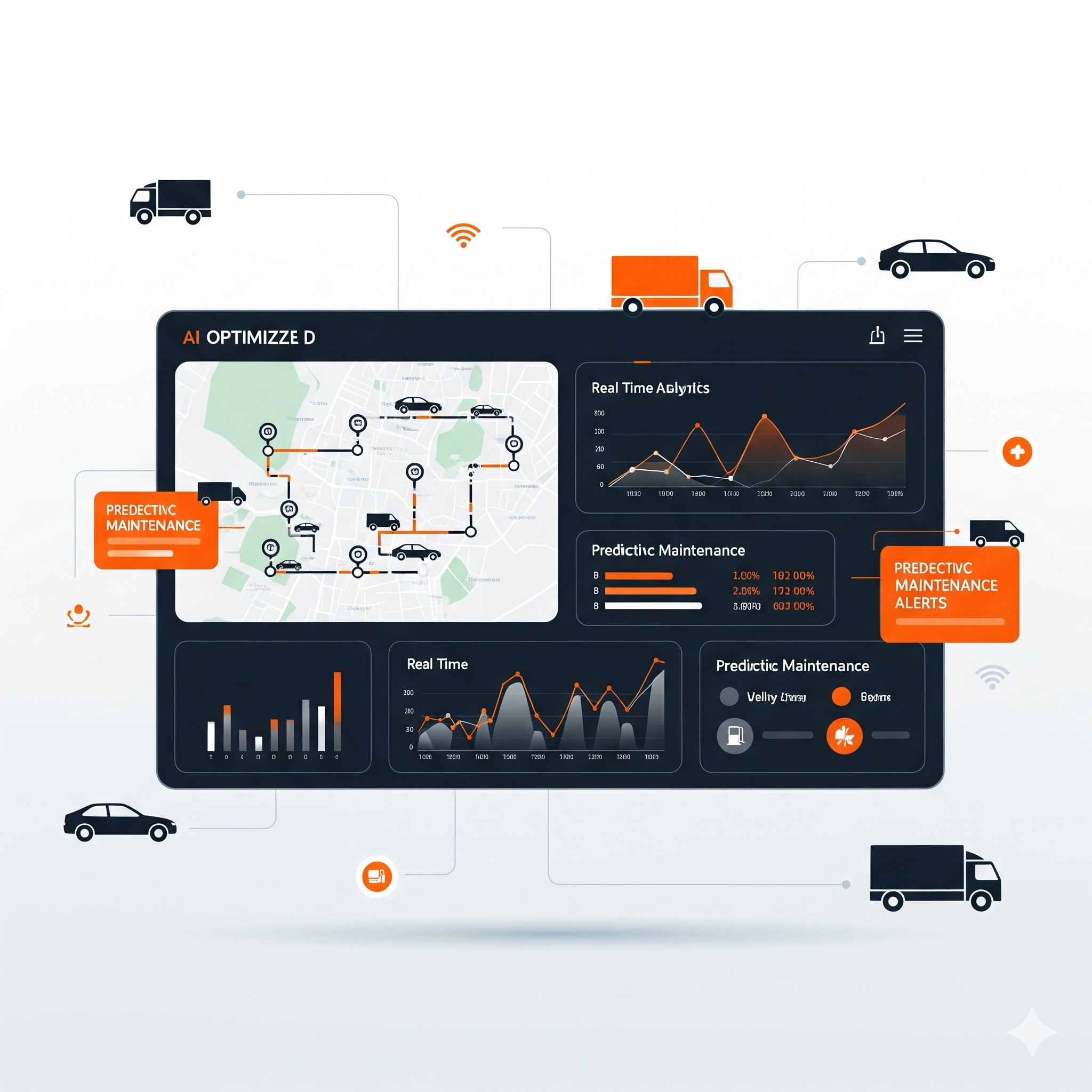AI in Fleet Management: How Ai Improves Transportation and Logistics