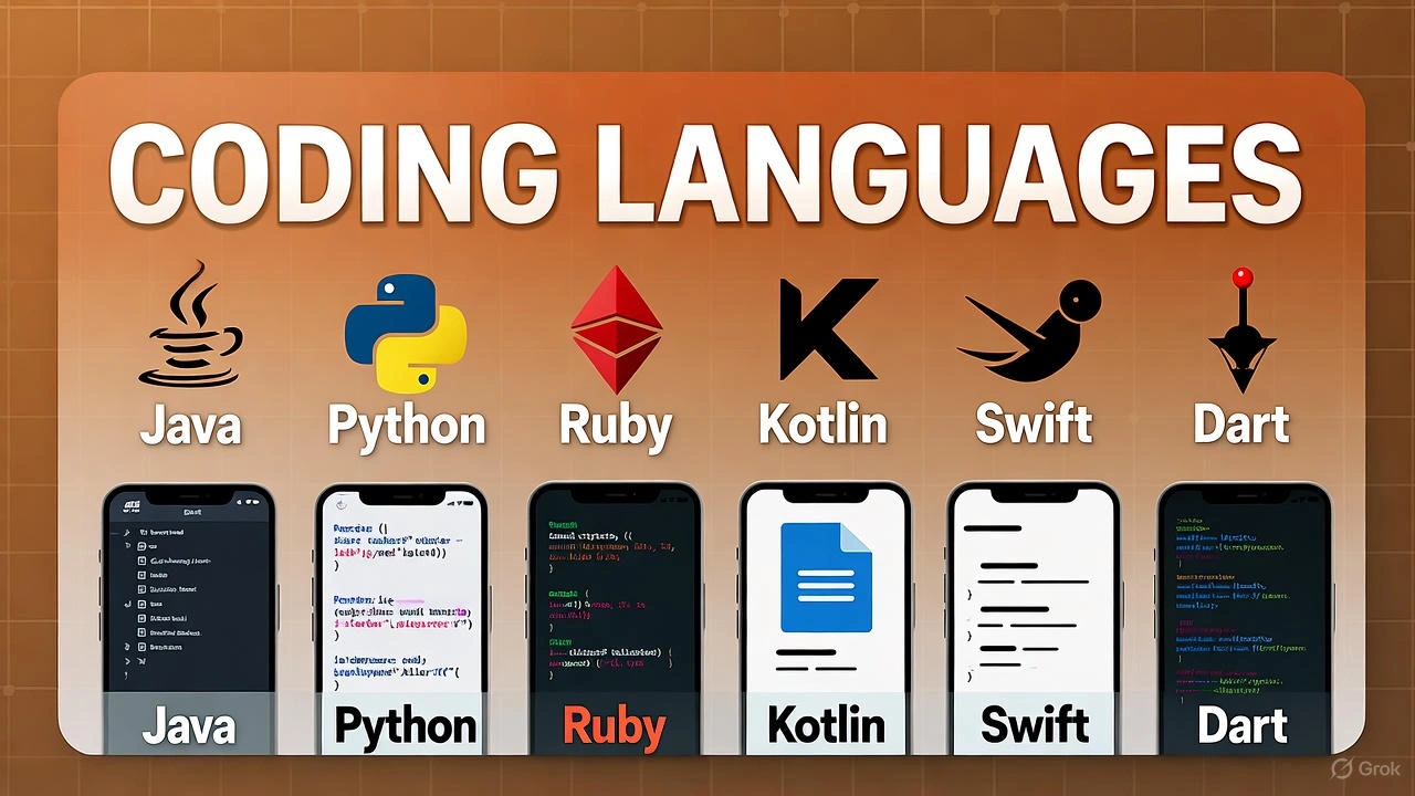 Best Mobile App Development Languages in 2025