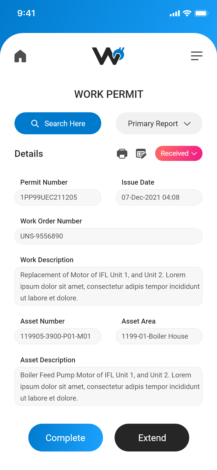 Work Permit