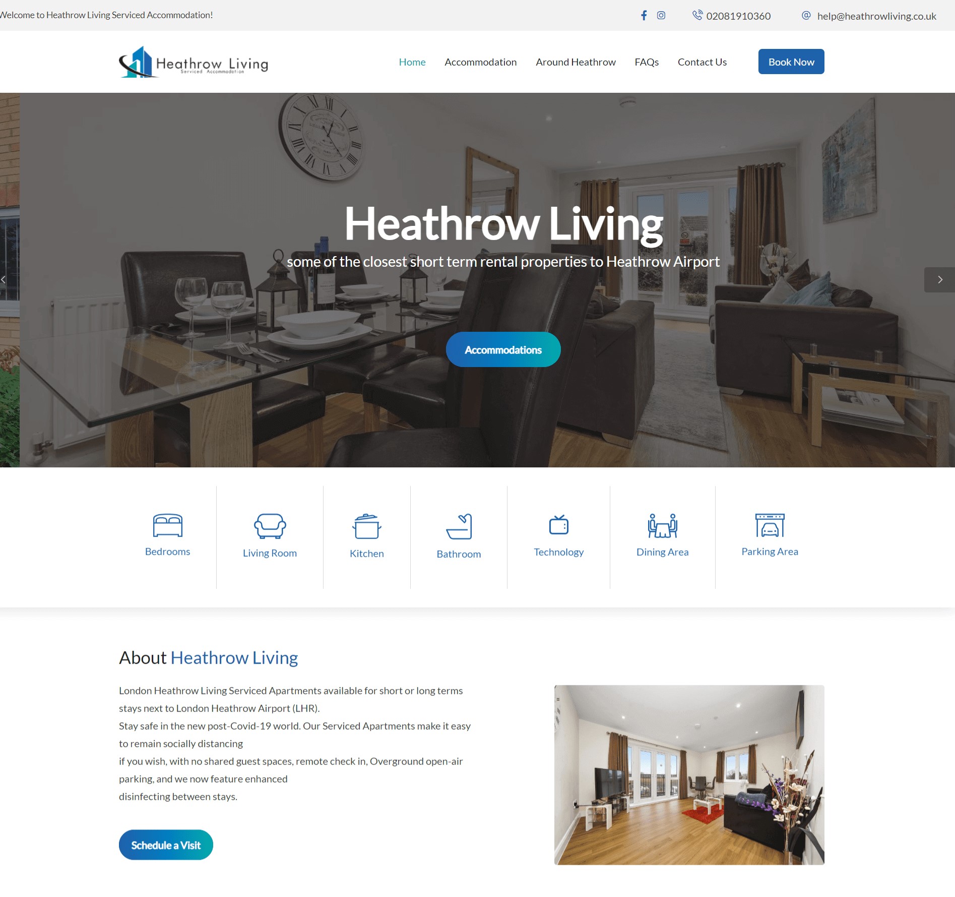 Heathrow Living Serviced Accommodation