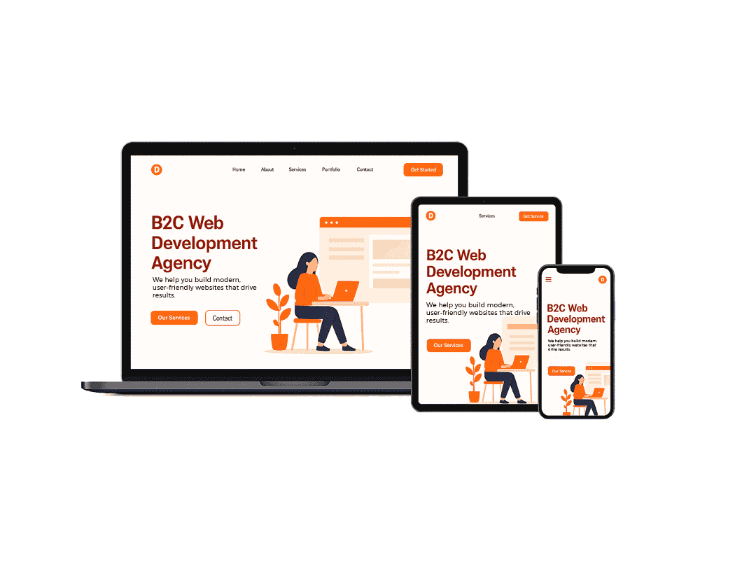 B2C Web Development Agency