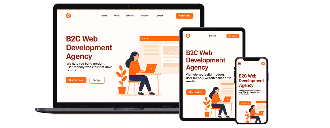 B2C Web Development Agency
